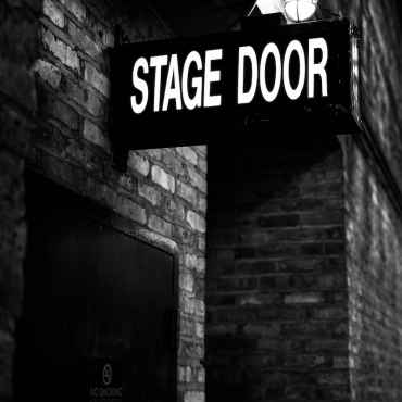 Stage Door signage